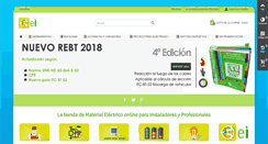 Desktop Screenshot of elinstaladorelectricista.es